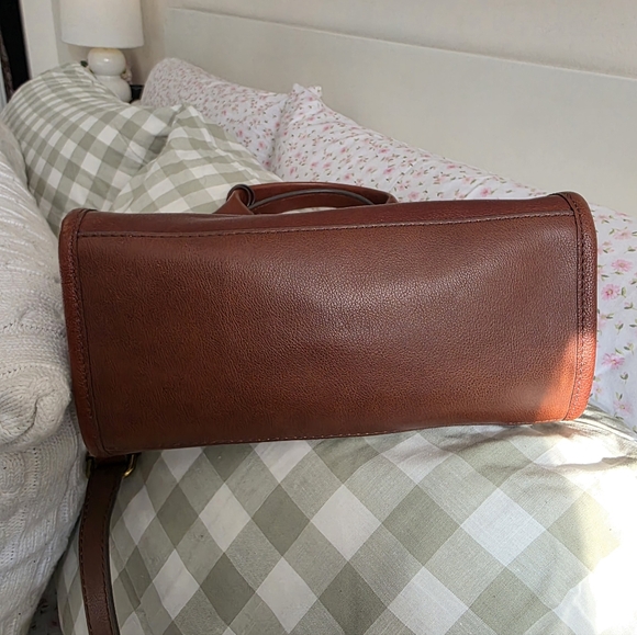 Almost New Fossil Kyler Satchel Crossbody Satchel - Picture 4 of 11